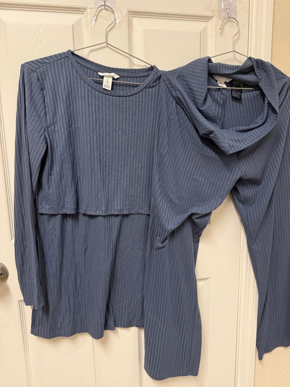 H&M women’s mama maternity in gray color starchy coord set